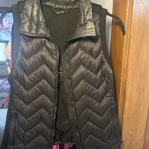 Calvin Klein Charcoal Chevron Women's Vest